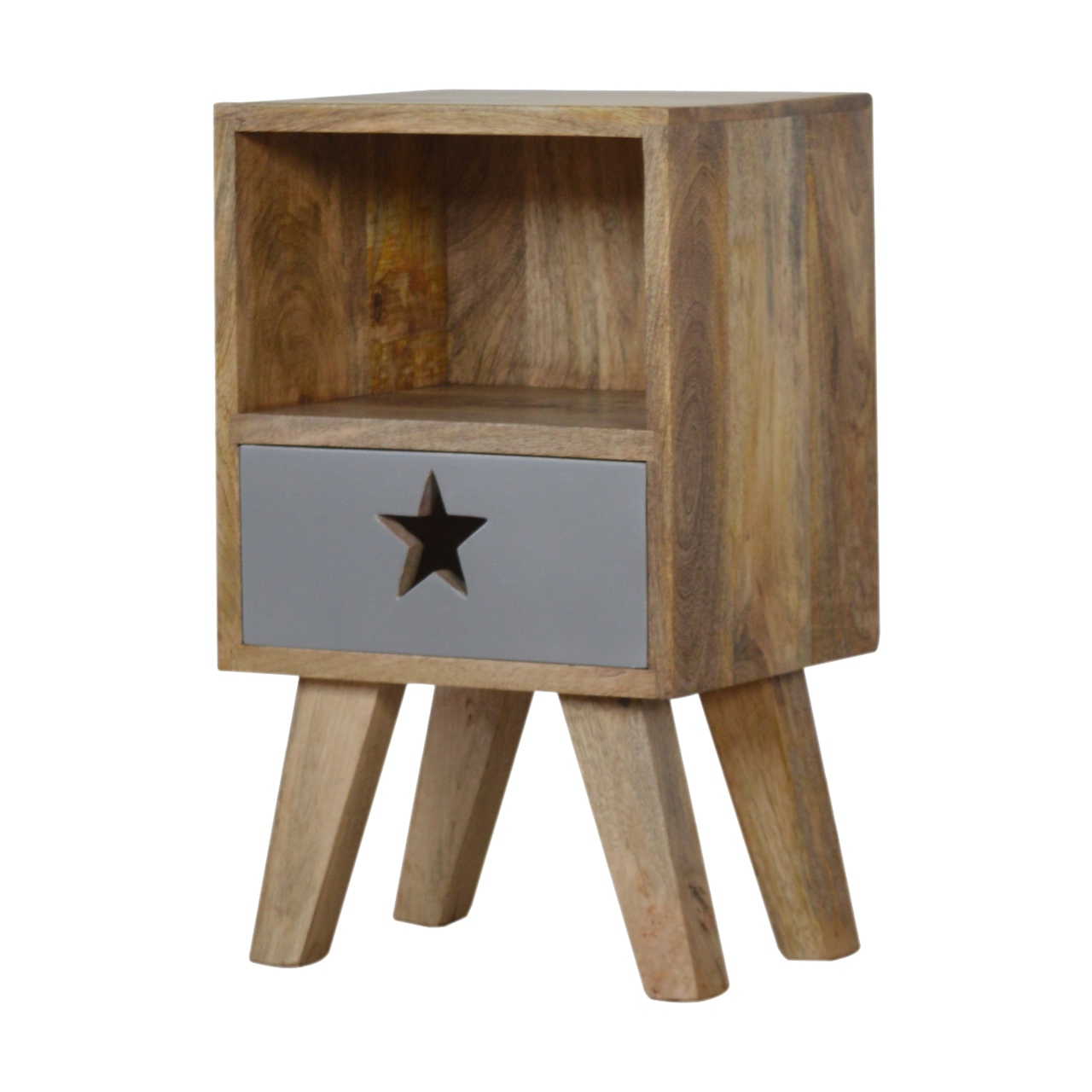 Small Star Painted Bedside - Image 2
