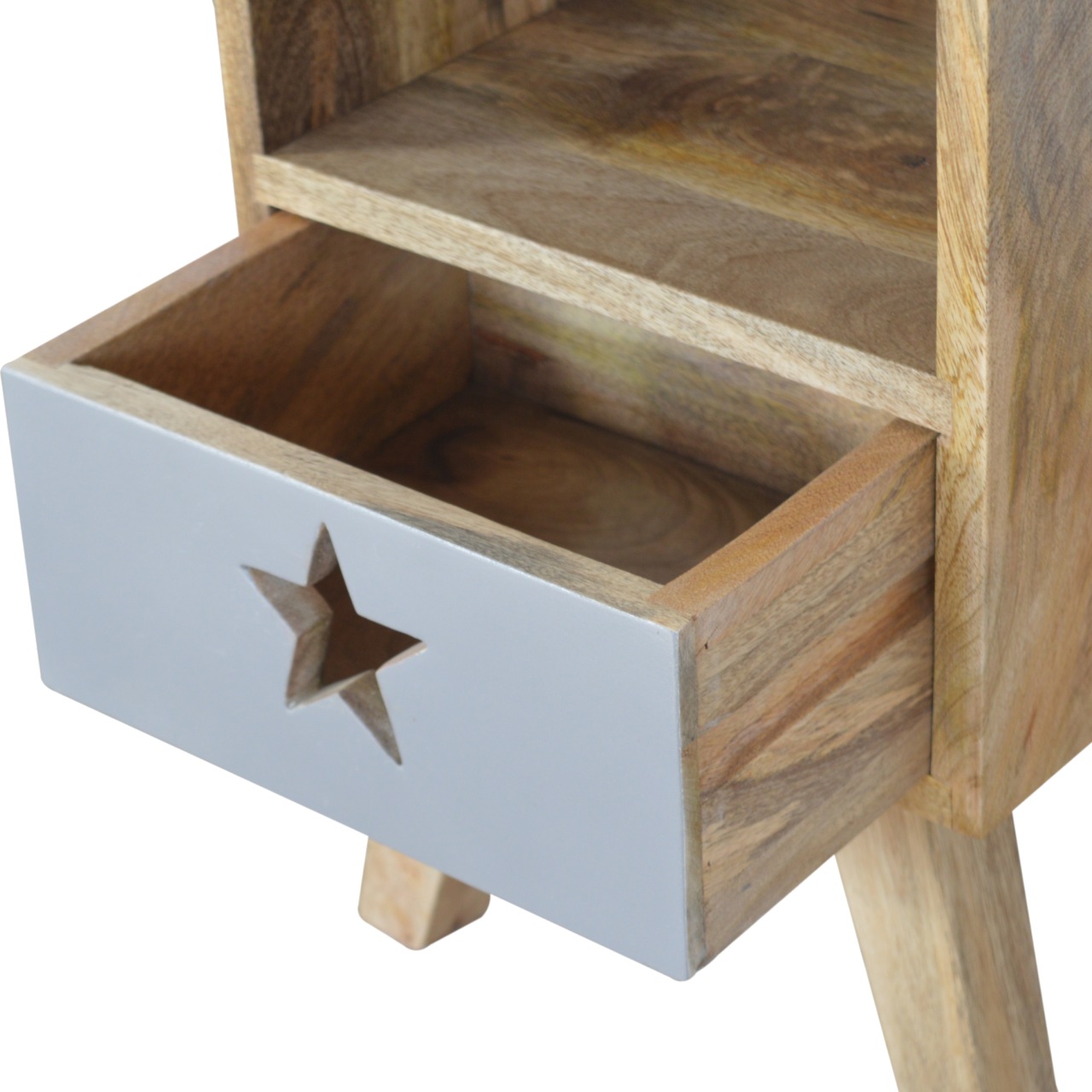 Small Star Painted Bedside - Image 6