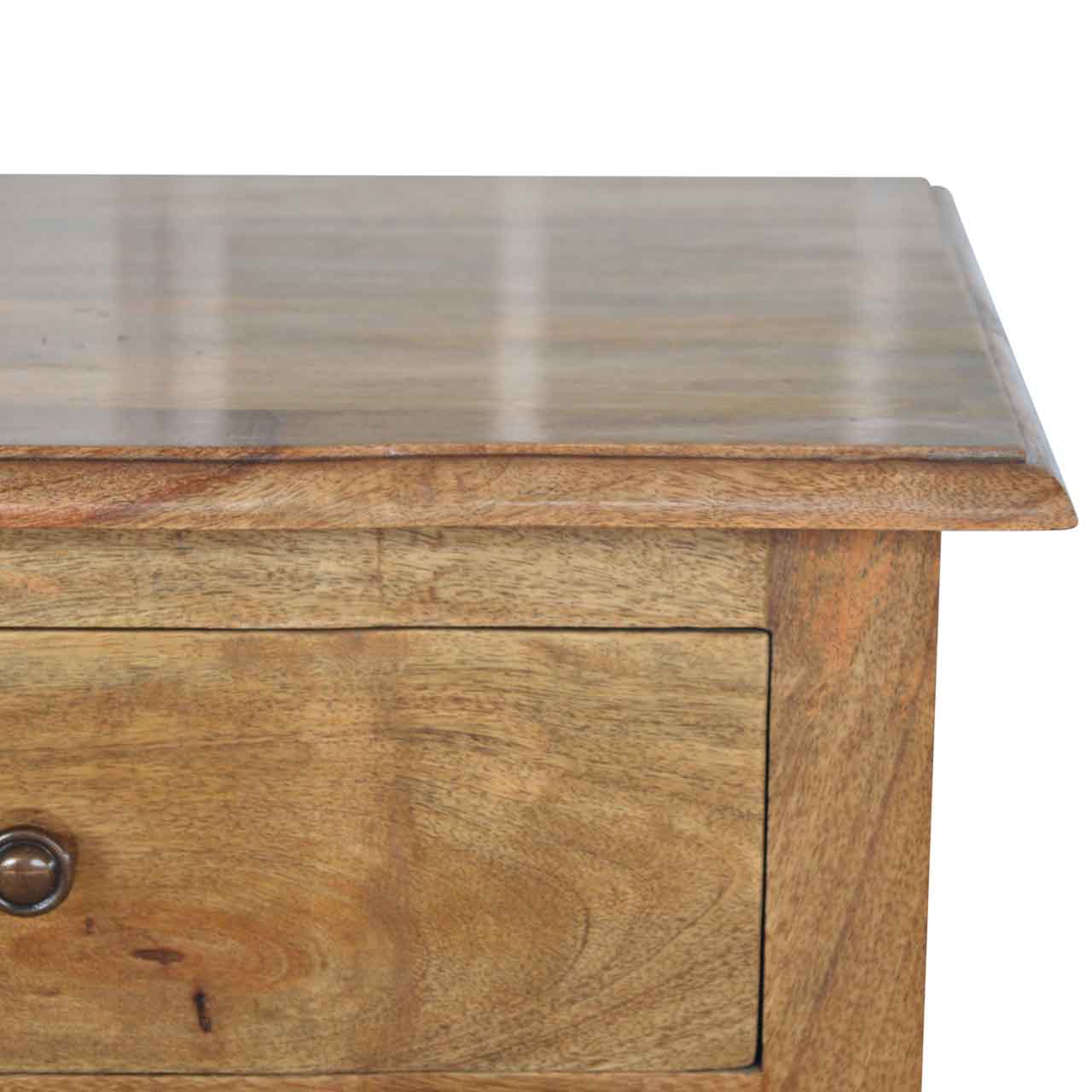 French Style Bedside with 2 Drawers - Image 4