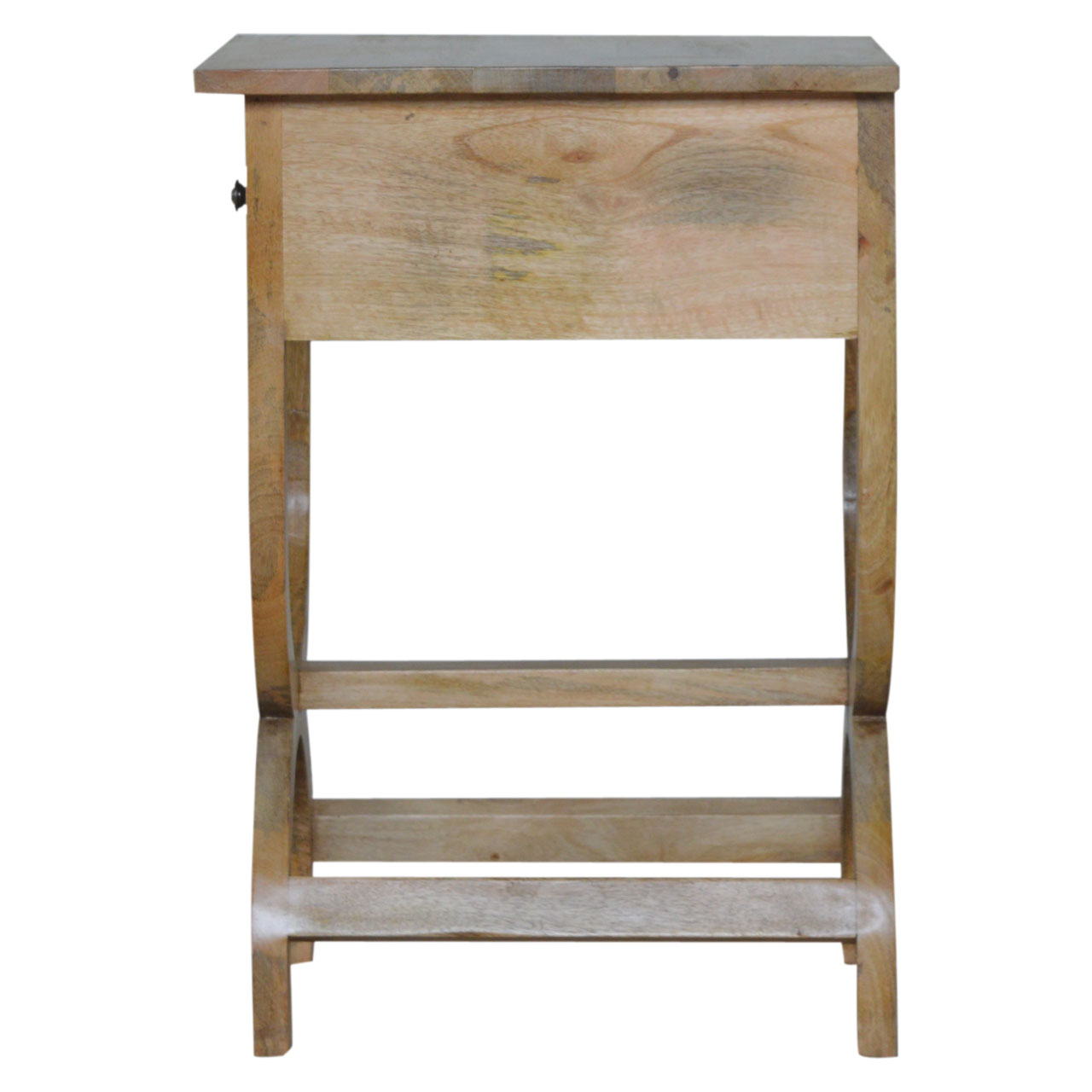 Oak-ish Serpentine Bedside - Image 8