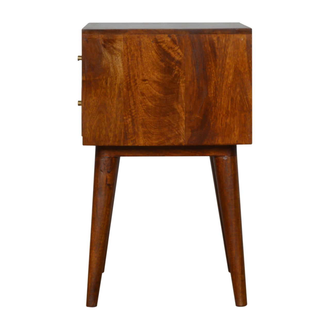 Varied Chestnut Bedside - Image 7