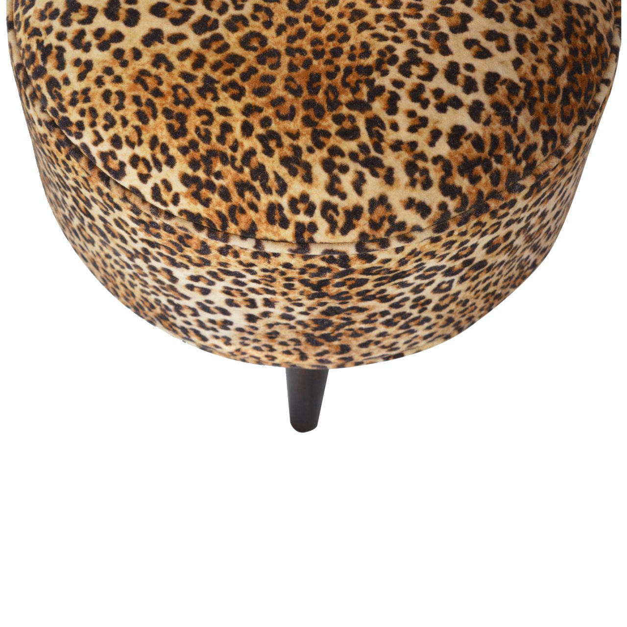 Leopard Nordic Style Footstool - Image 2