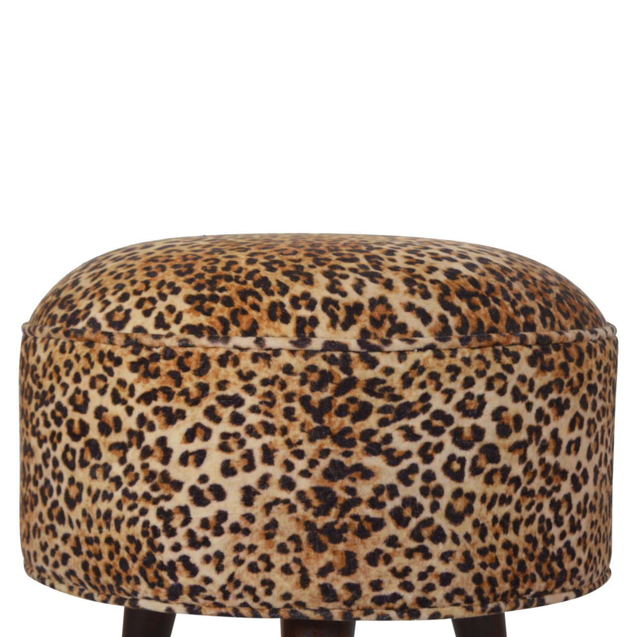 Leopard Nordic Style Footstool - Image 5