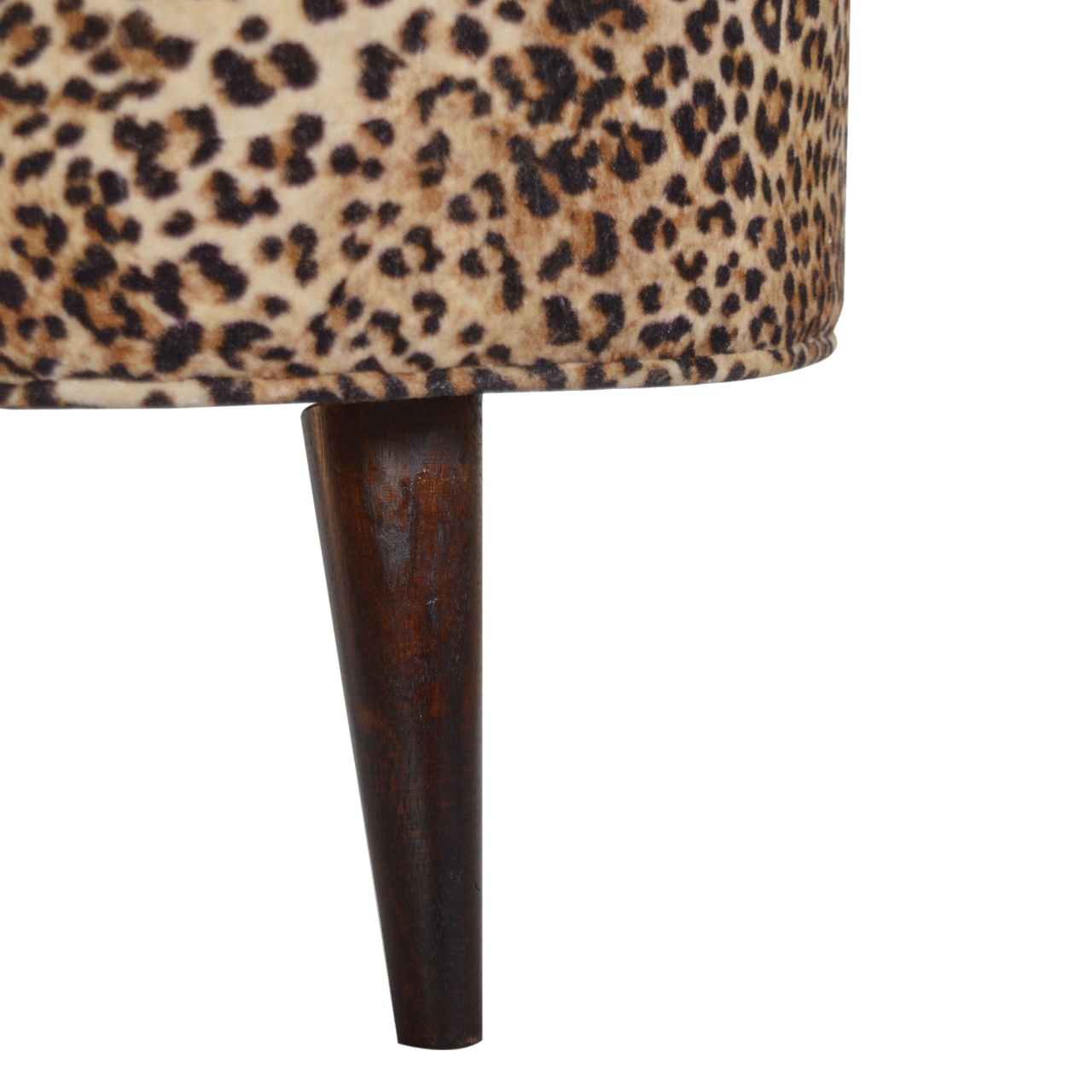 Leopard Nordic Style Footstool - Image 6