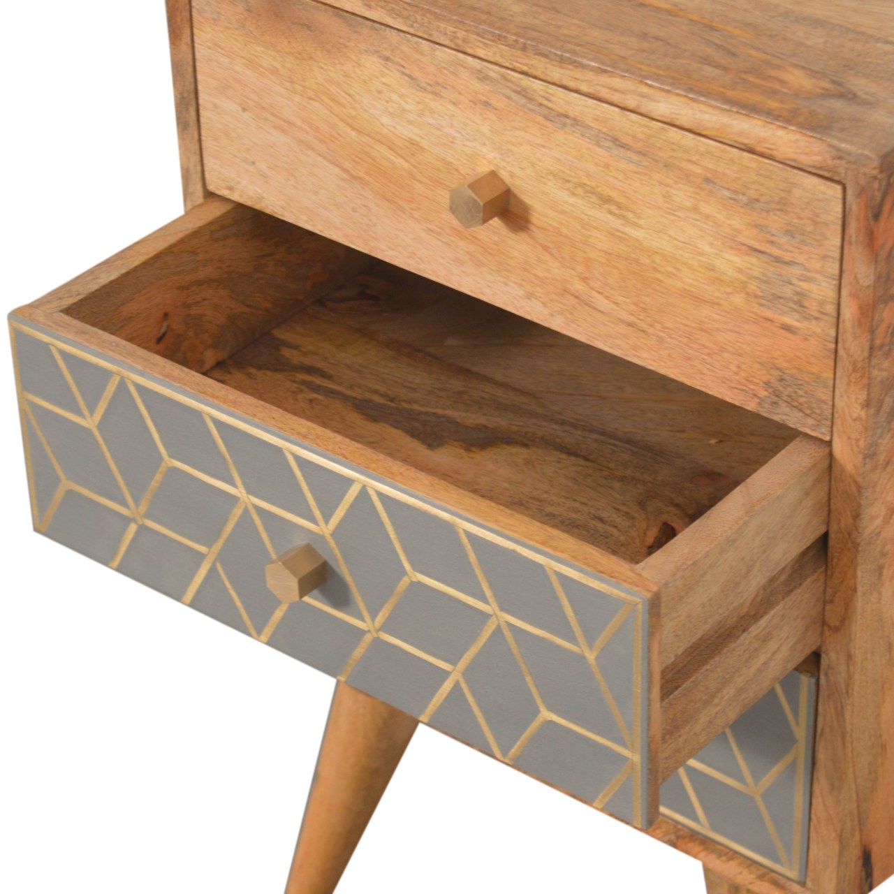 Dice 3 Drawer Bedside - Image 5