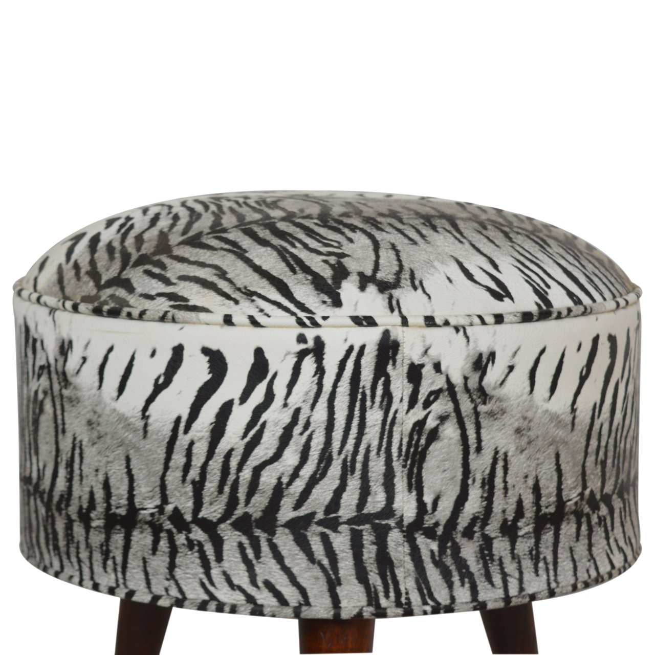 Zebra Print Footstool - Image 5