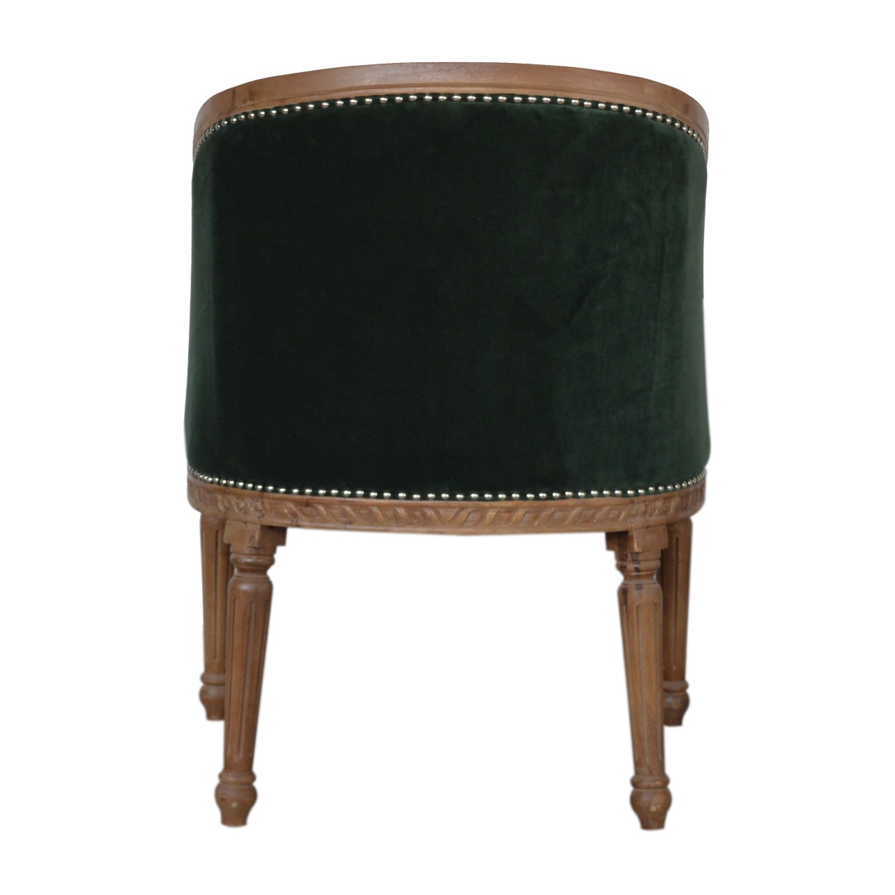 Emerald Velvet Occasional Chair - Image 9