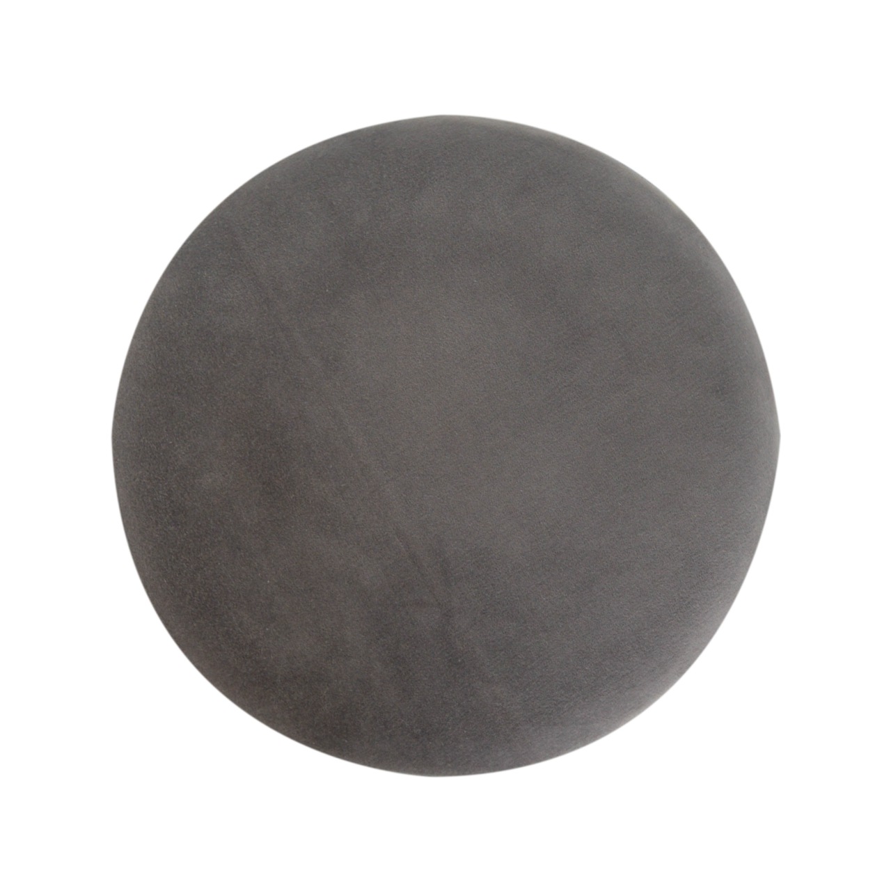 Grey Velvet Wooden Footstool - Image 6