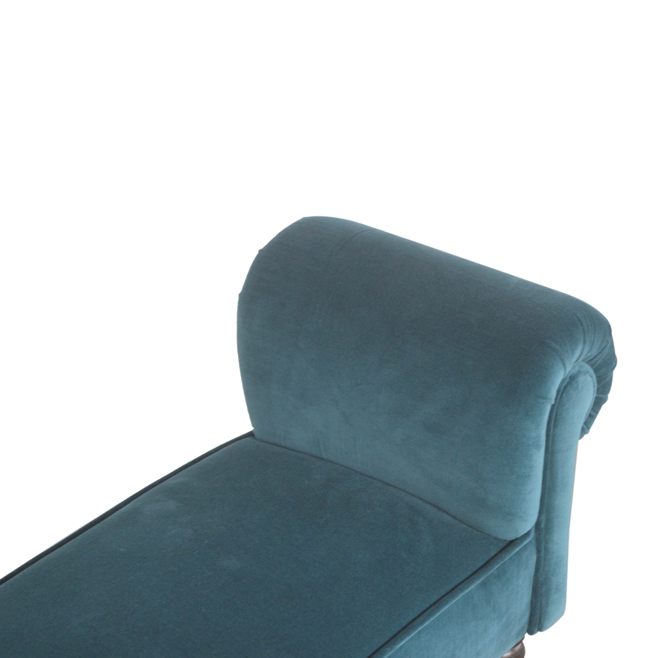 Teal Velvet Bench - Image 4