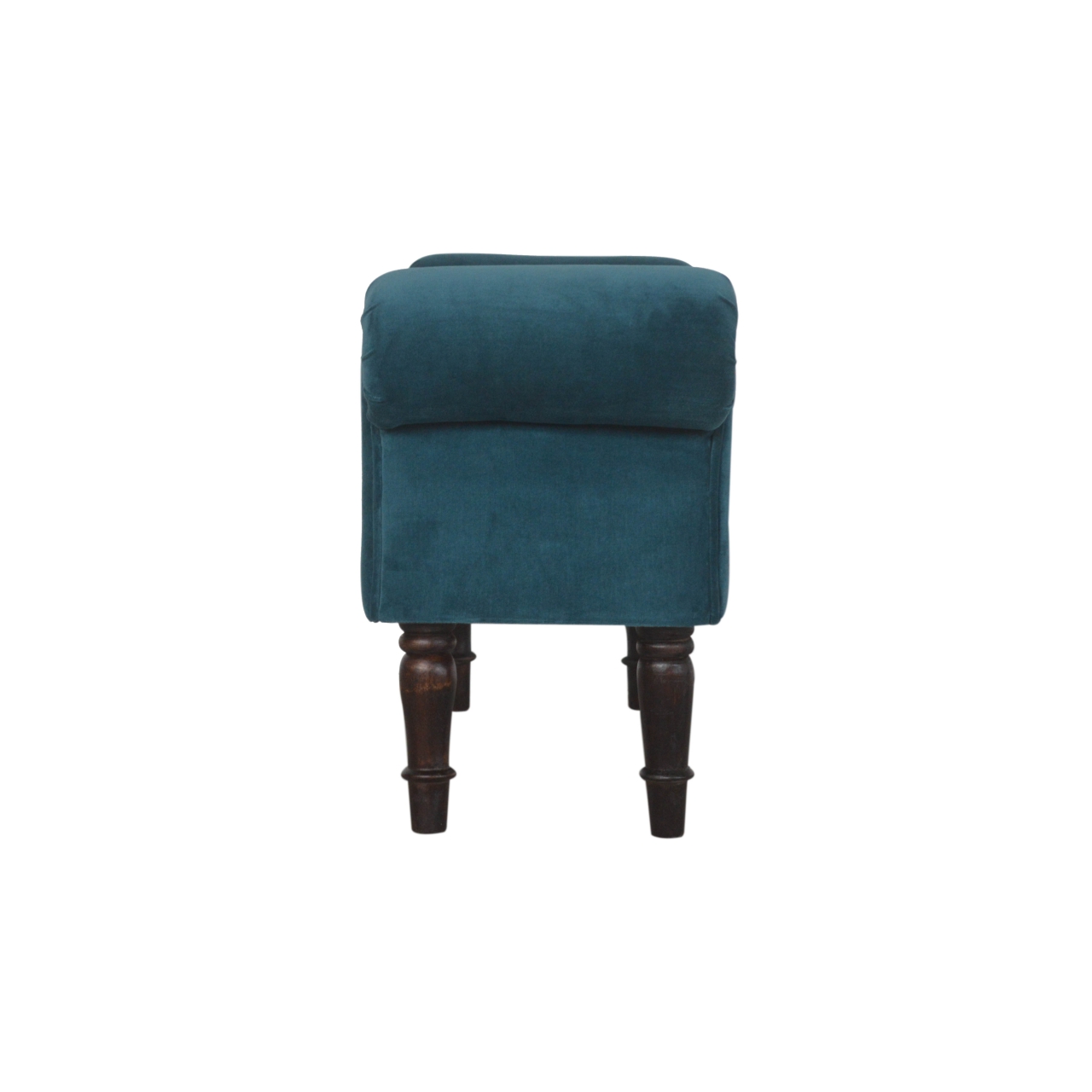 Teal Velvet Bench - Image 9