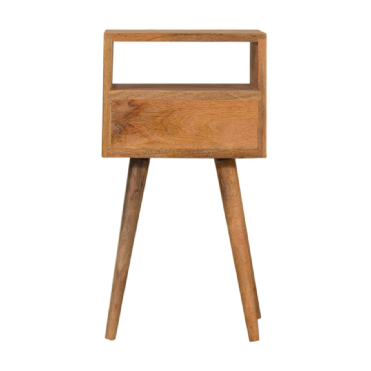 Mini Teal Hand Painted Bedside - Image 8