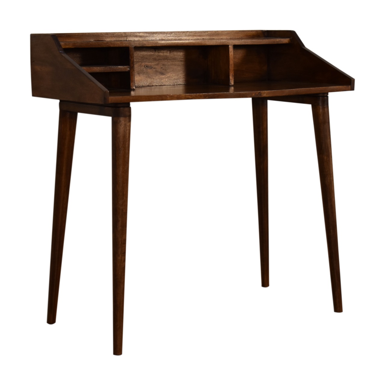 Chestnut Multi Drawer Writing Desk - Image 2