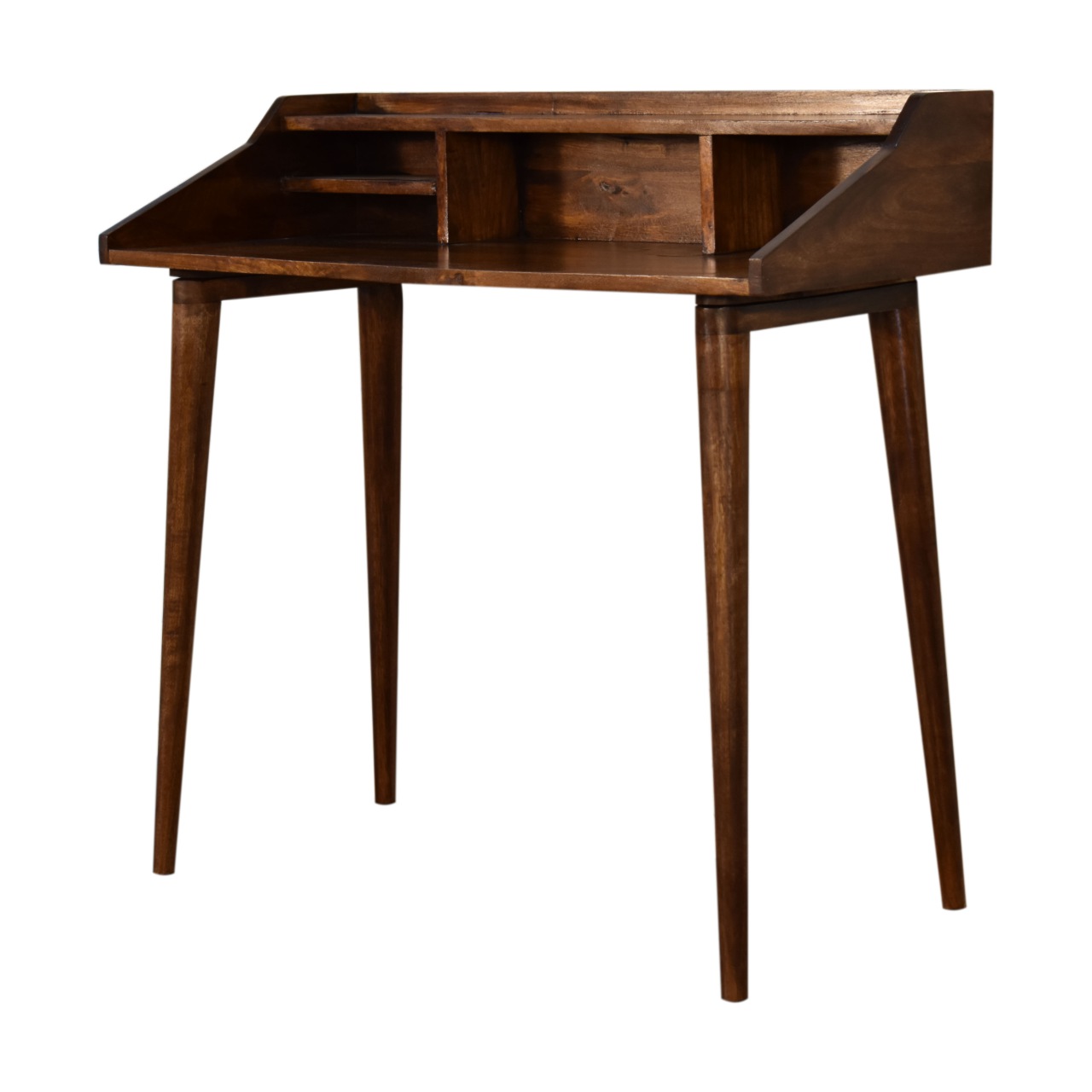 Chestnut Multi Drawer Writing Desk - Image 3