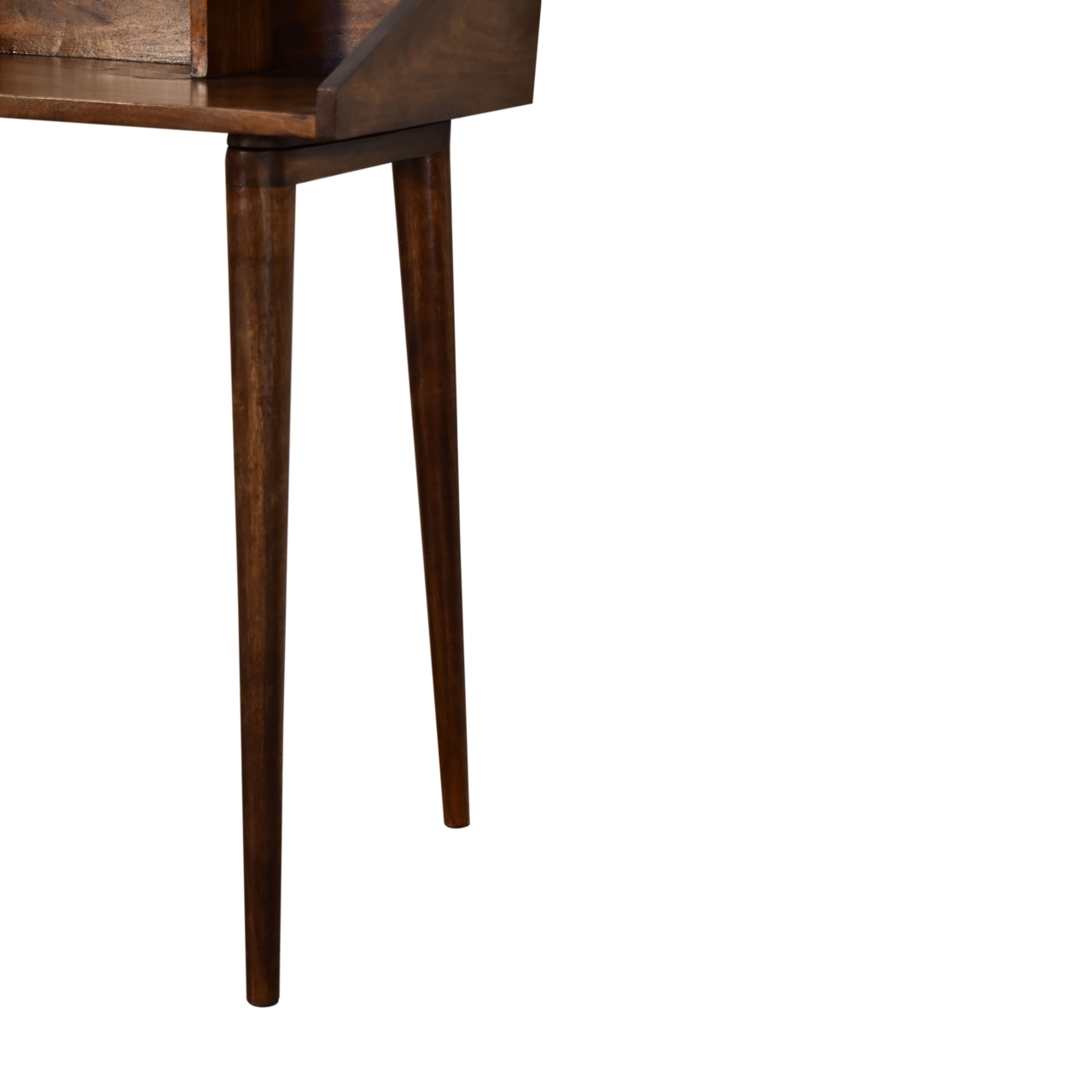 Chestnut Multi Drawer Writing Desk - Image 7