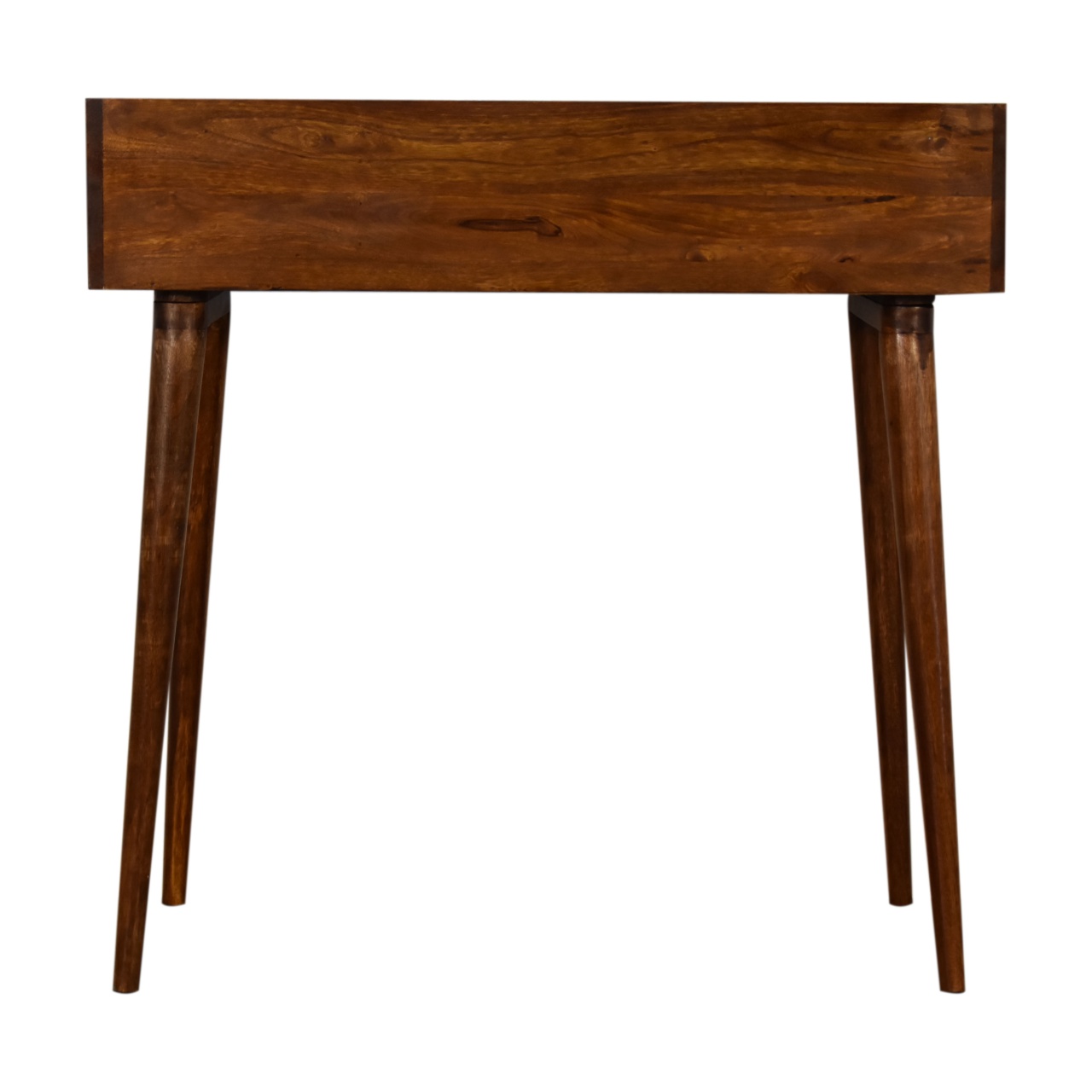 Chestnut Multi Drawer Writing Desk - Image 9