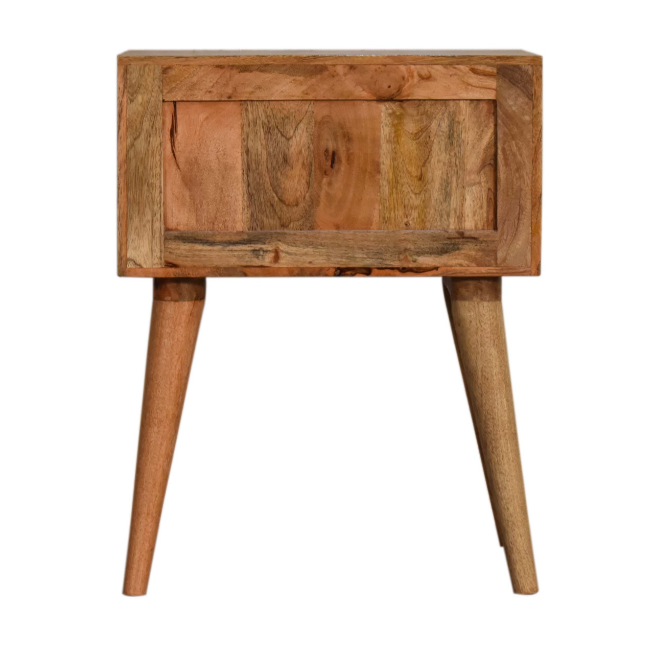 Teal Modern Solid Wood Bedside - Image 8