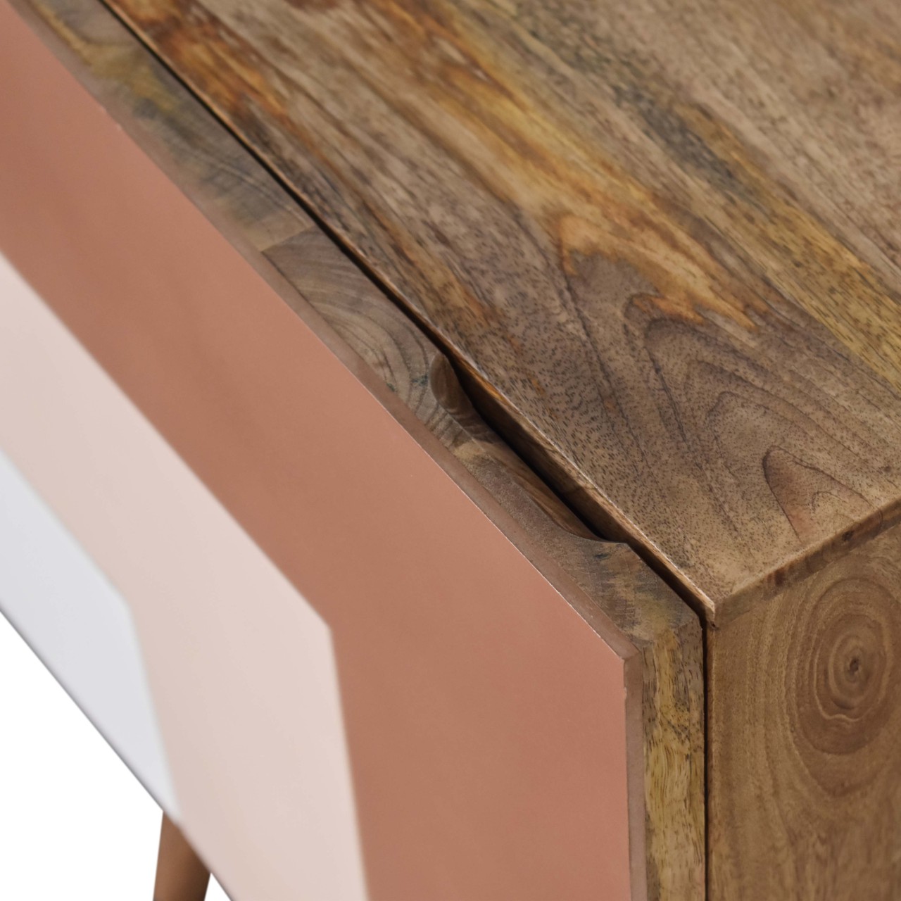 Quebec Brown Bedside - Image 5