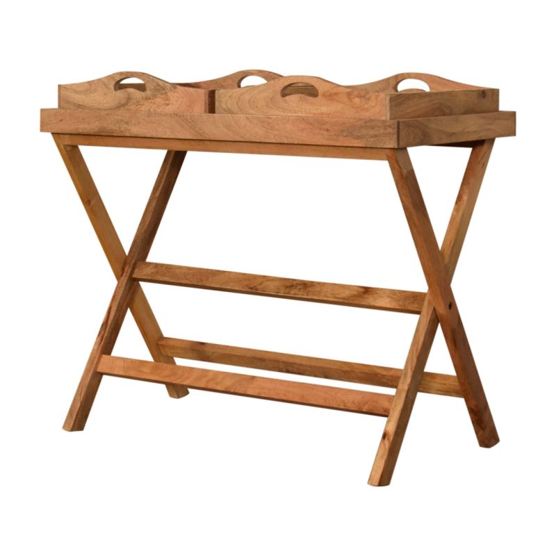 Prima Butler Prima Butler Tray Table | The Woodman Furniture | Handcrafted Furniture