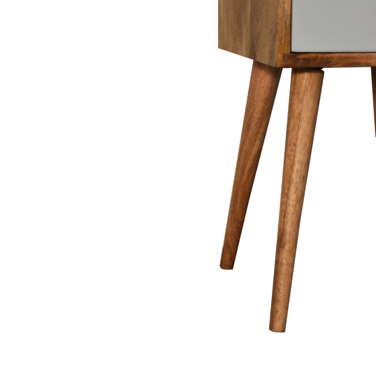 Mini Sky Blue Hand Painted Bedside - Image 7