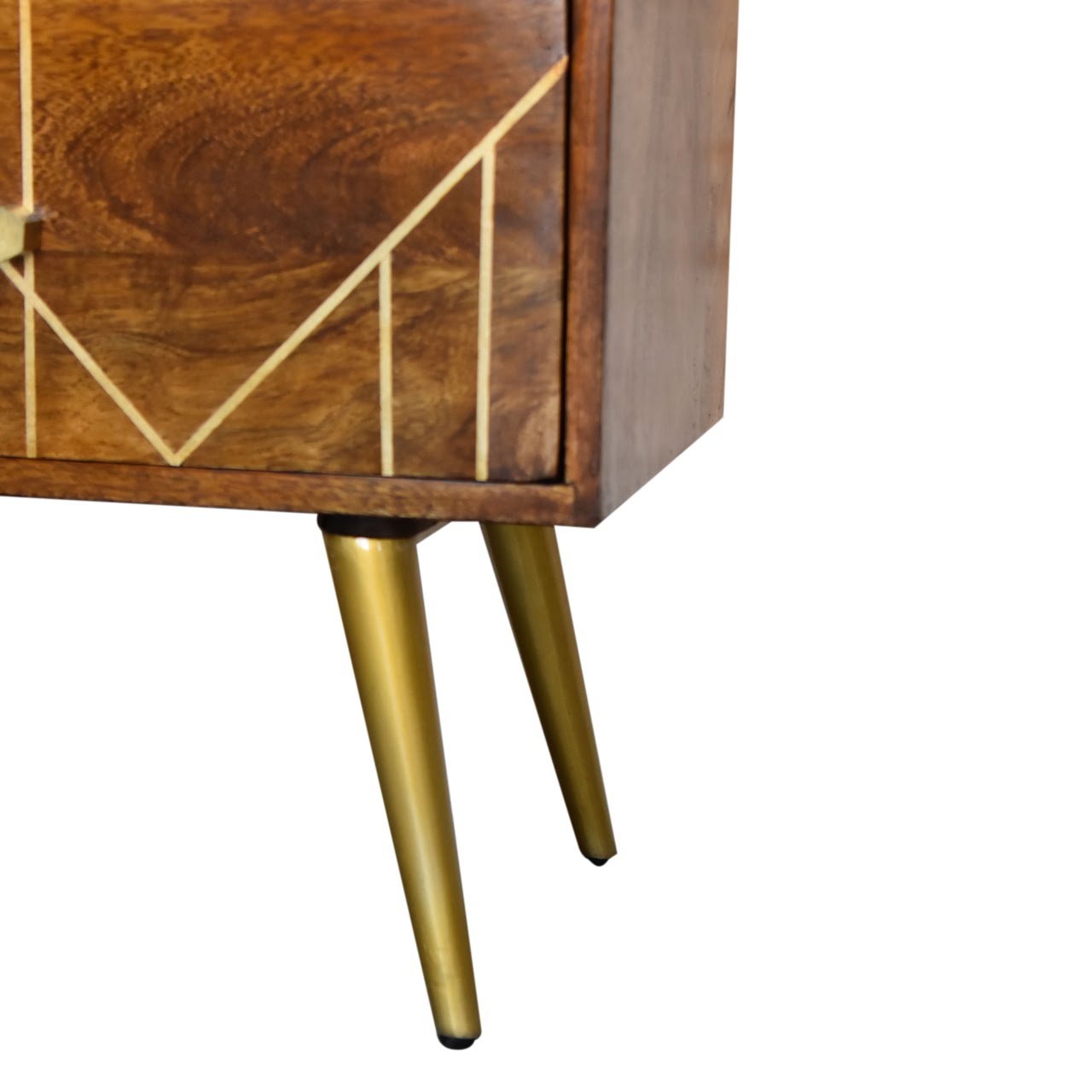 Chestnut Inlay Abstract Sideboard - Image 6