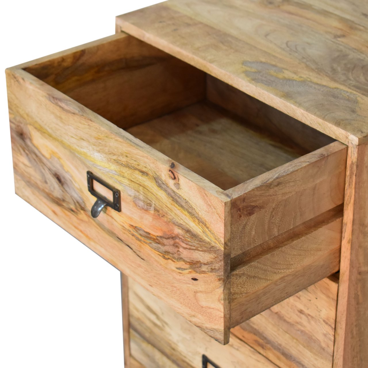 Oak-ish Filing Cabinet - Image 4