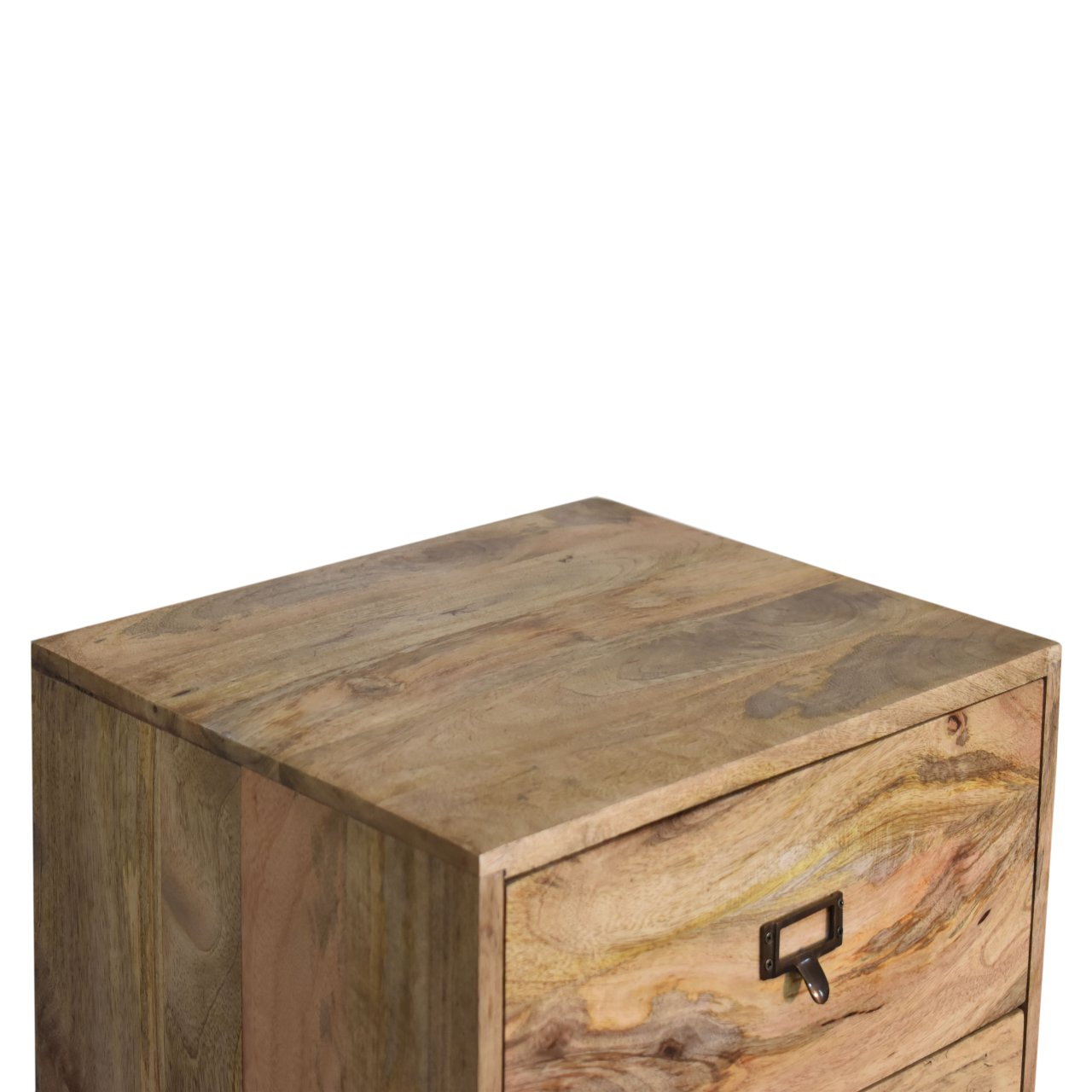 Oak-ish Filing Cabinet - Image 5