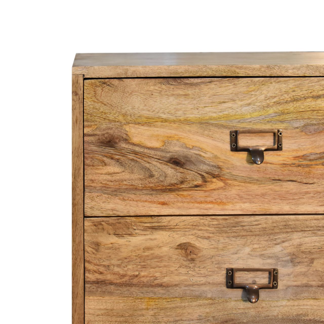 Oak-ish Filing Cabinet - Image 6