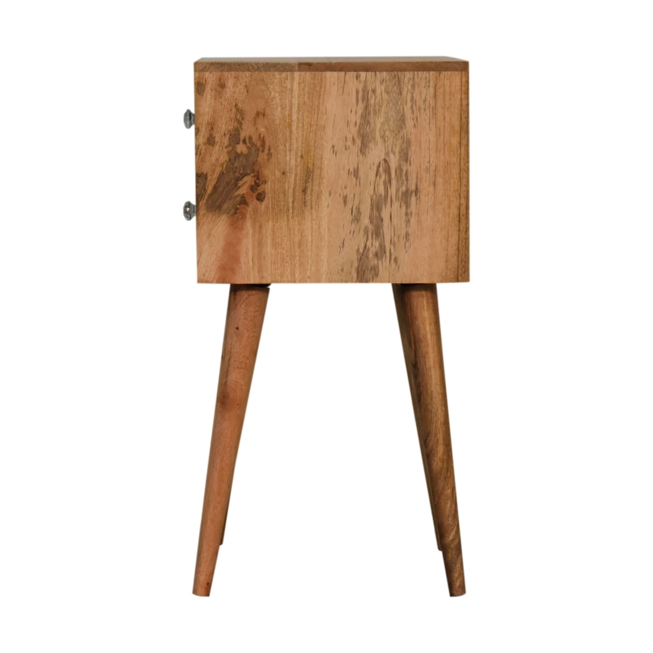 Mini Bone Inlay 2 Drawer Bedside - Image 2