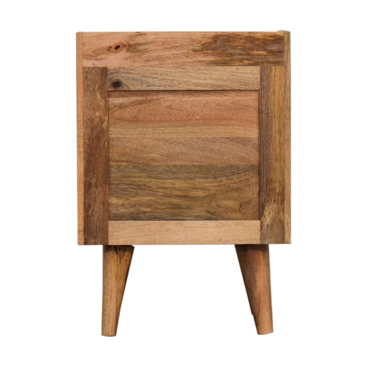 Oak-ish Small Gallery Back Bedside - Image 8