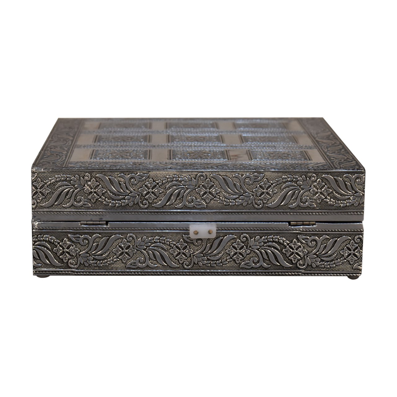 Navy Double Jewellery Box - Image 10