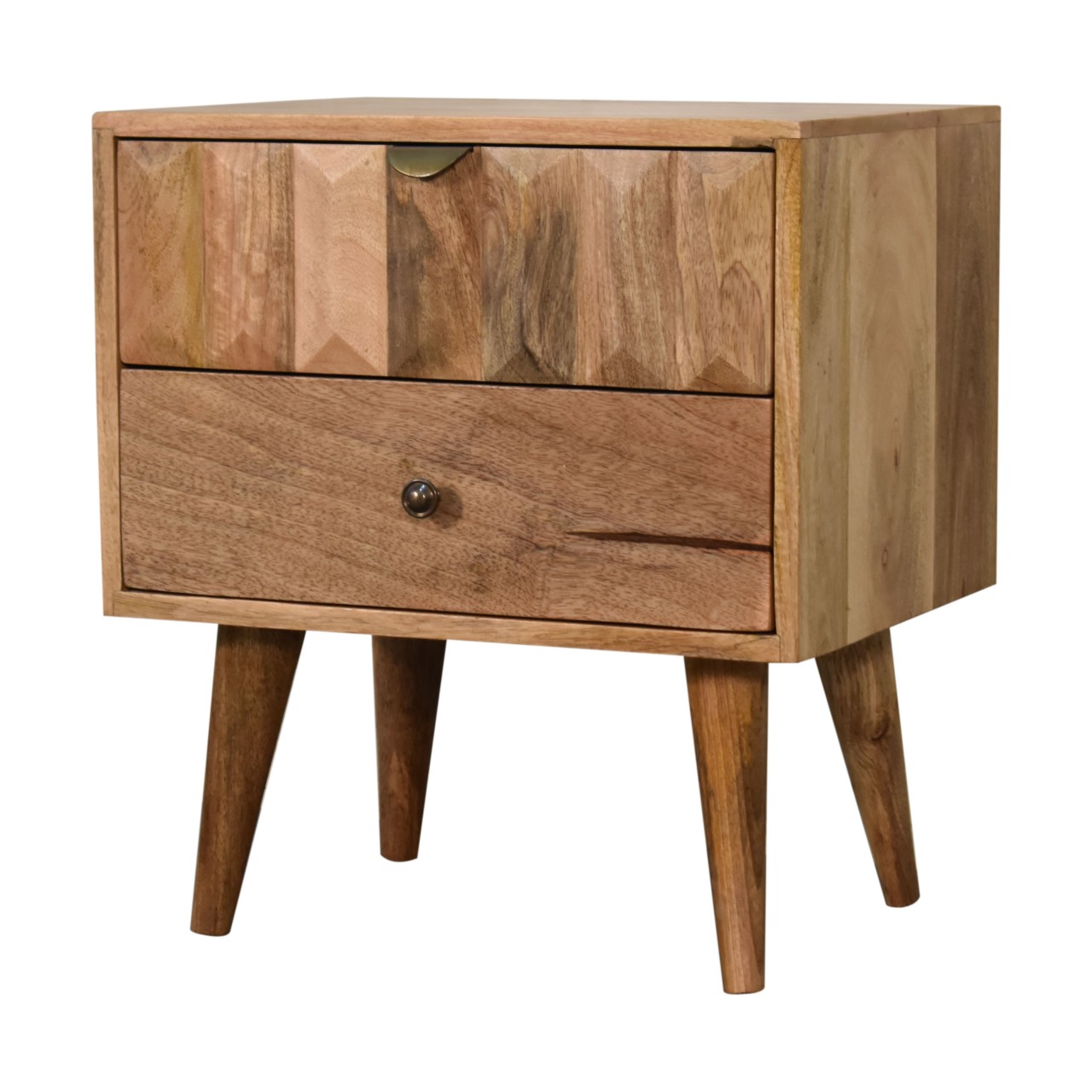 Oak-ish Prism Bedside - Image 2
