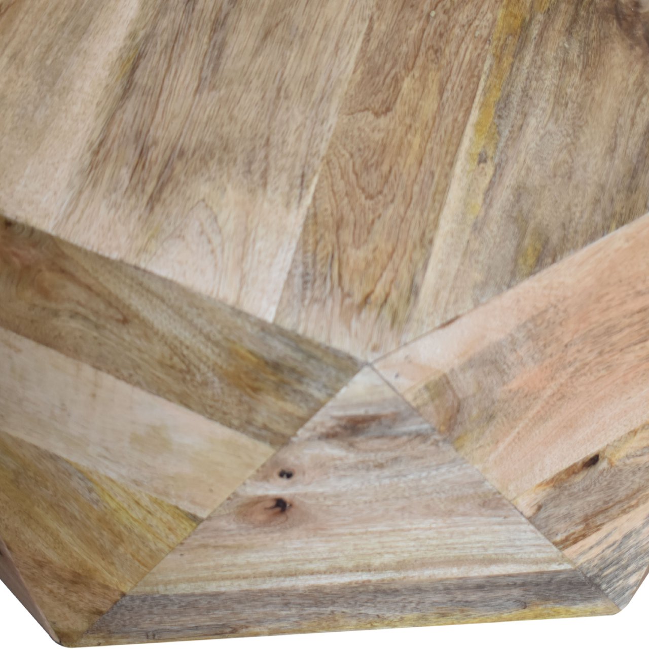 Geo Solid Wood Coffee Table - Image 5