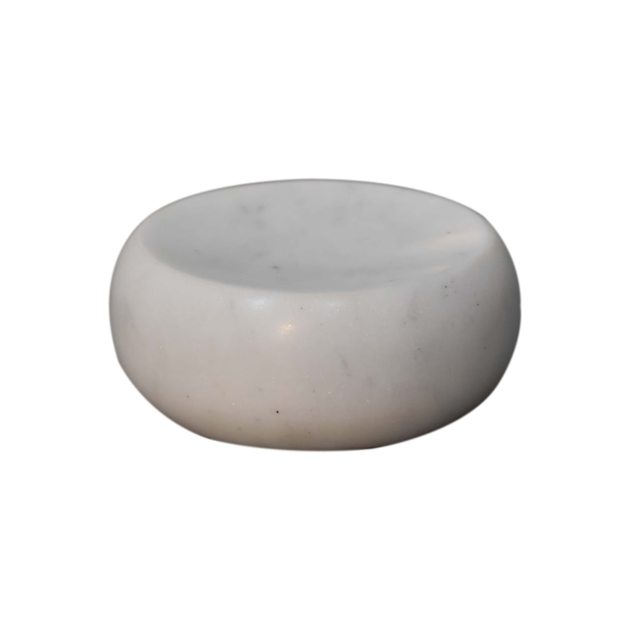 Set of 5 White Marble Bathroom Set - Image 9
