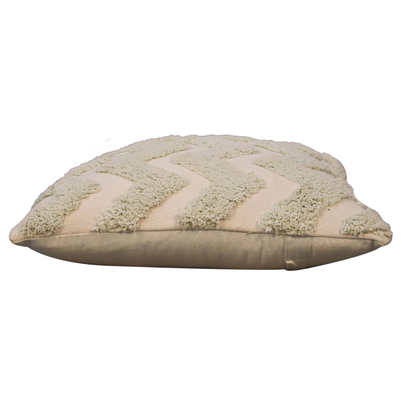 Sage Green Zig-zag Cushion Set of 2 - Image 6