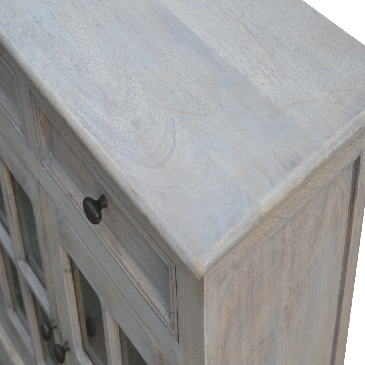 Large Stone Wash Glazed Sideboard - Image 6