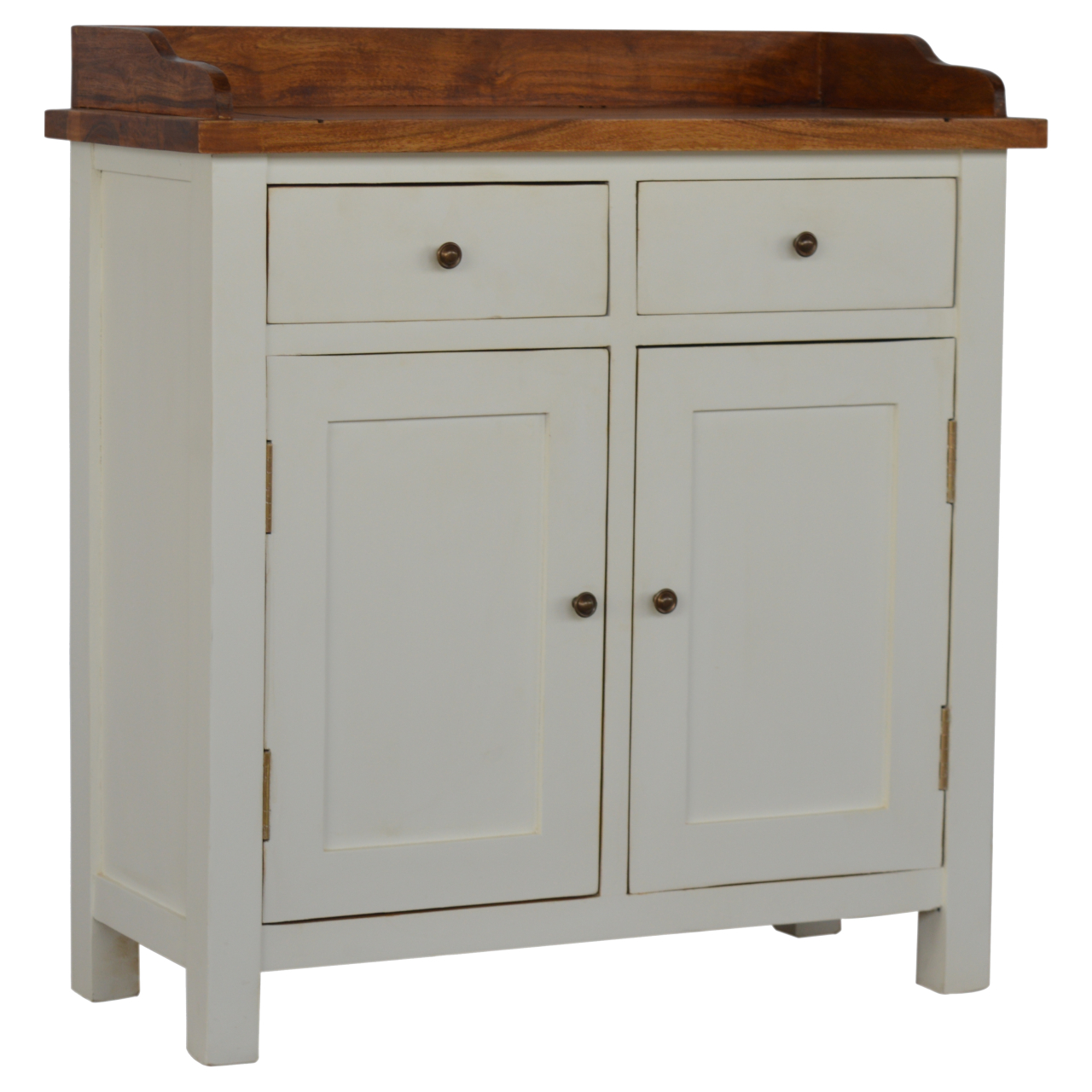 Country Two Tone Kitchen Cabinet - Image 2