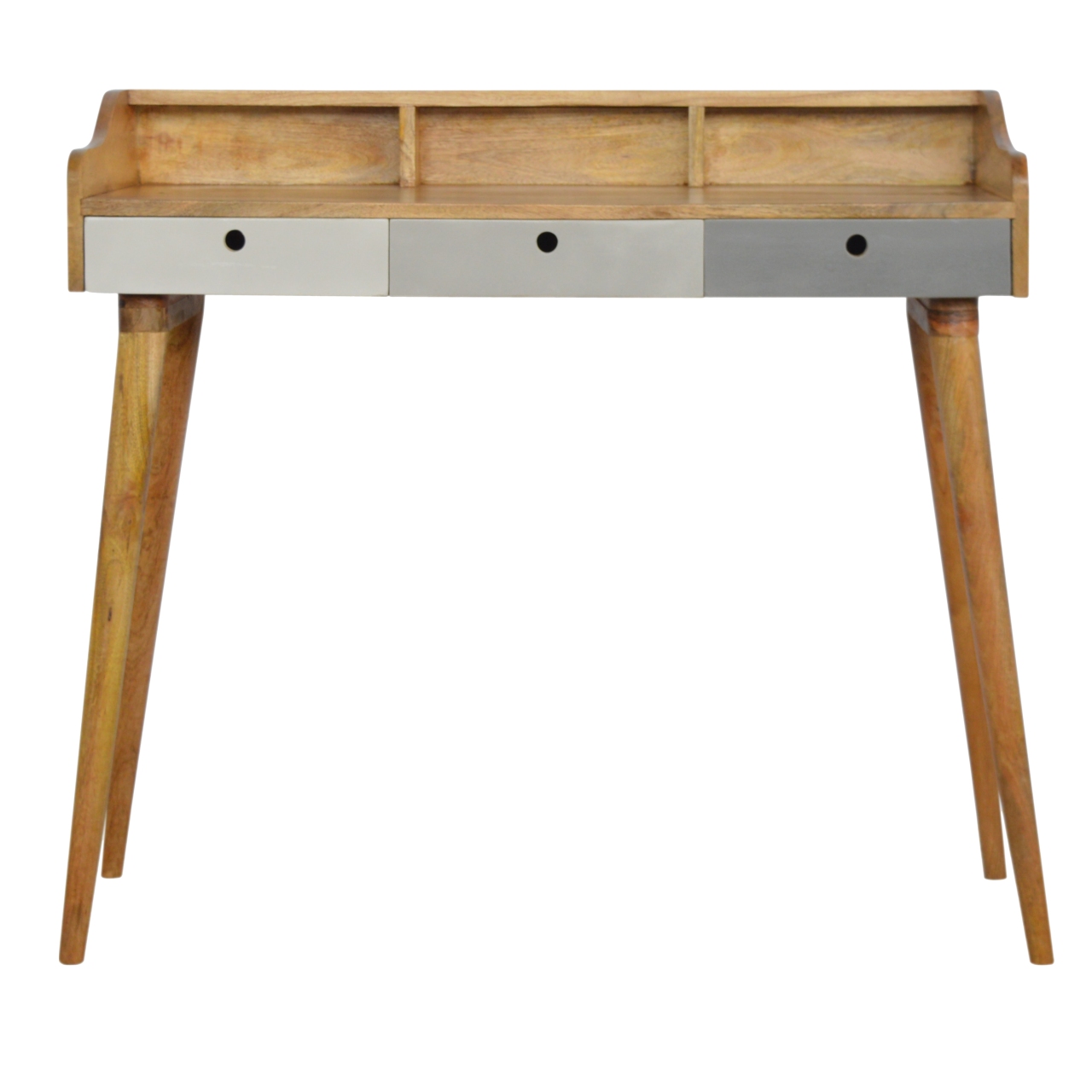 Grey Gallery Writing Desk - Image 2