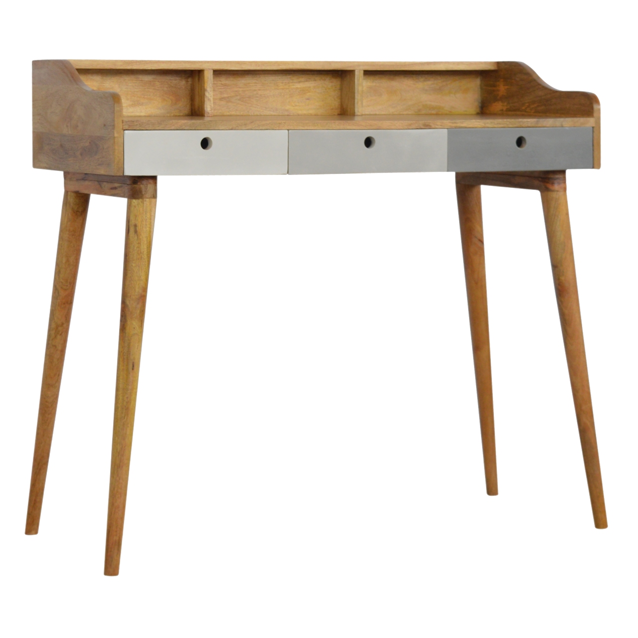 Grey Gallery Writing Desk - Image 3