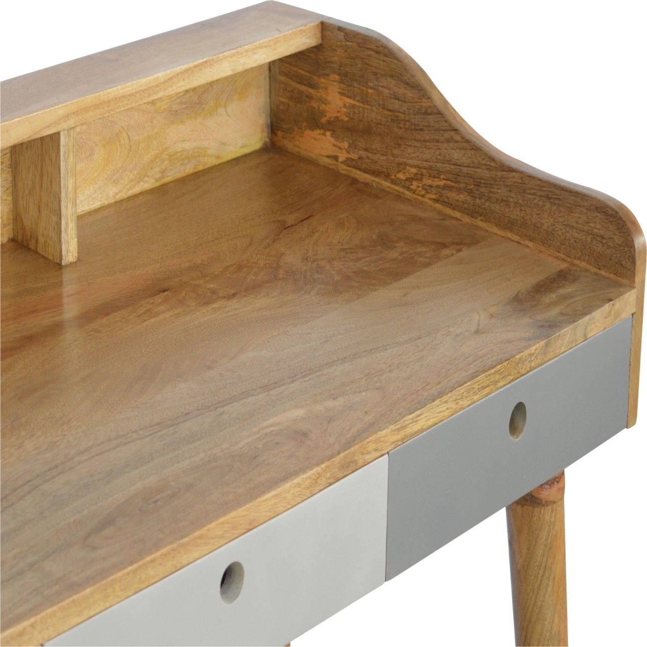 Grey Gallery Writing Desk - Image 6