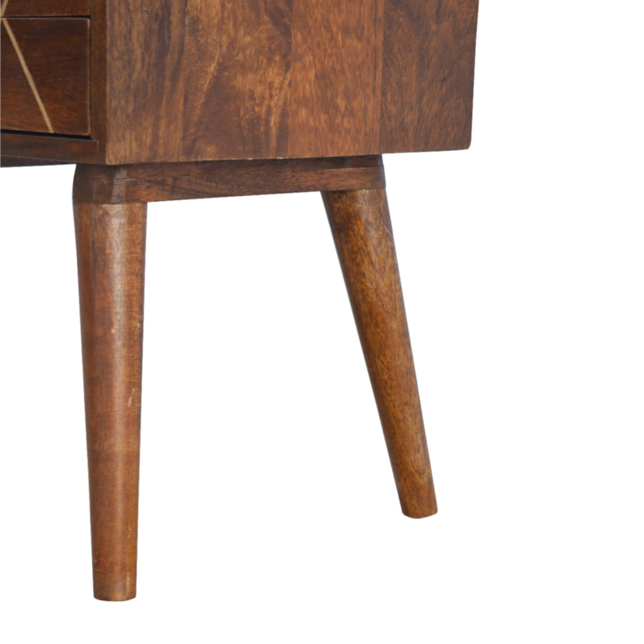 Geo Brass Inlay Bedside - Image 6