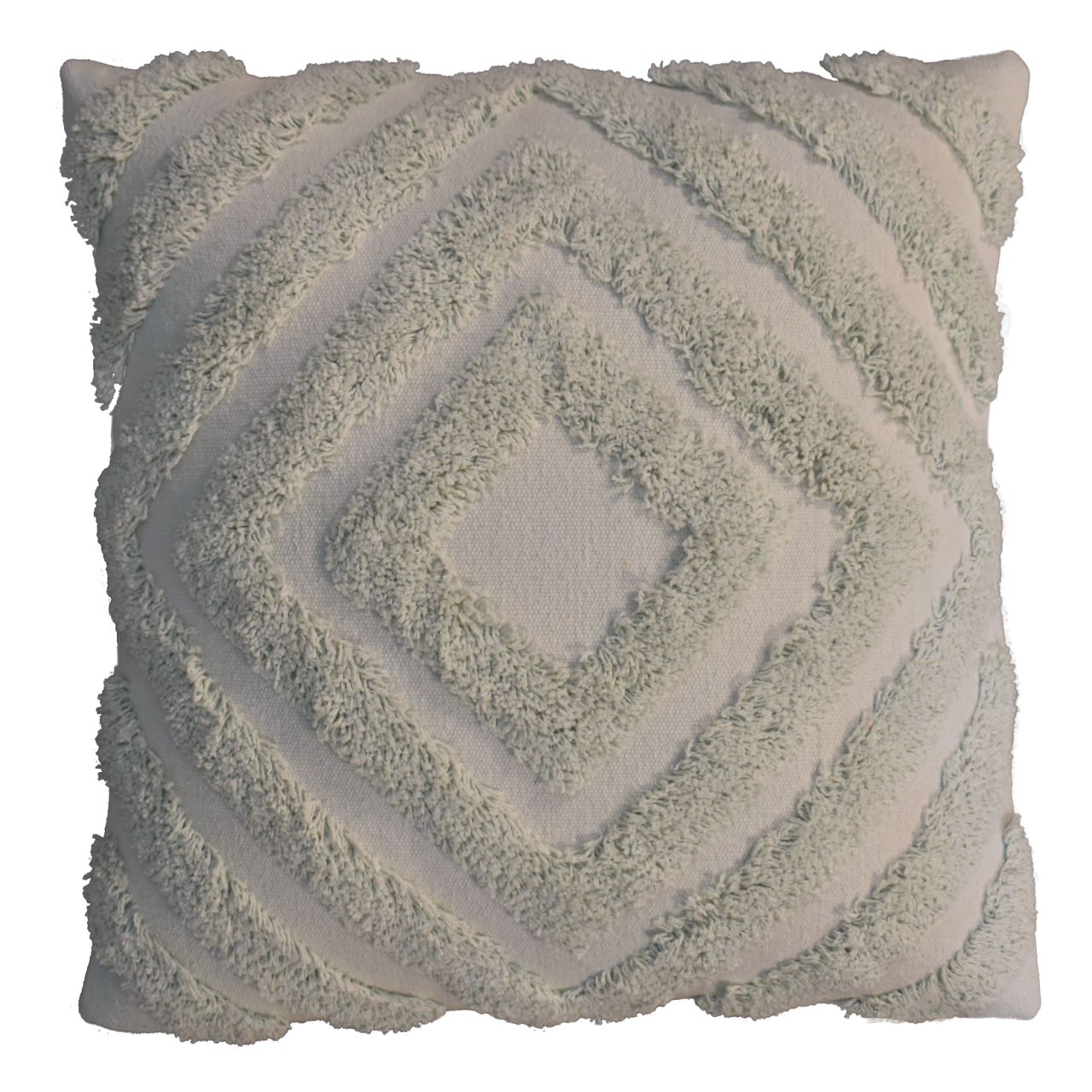 Sage Green Diamond Cushion Set of 2 - Image 3