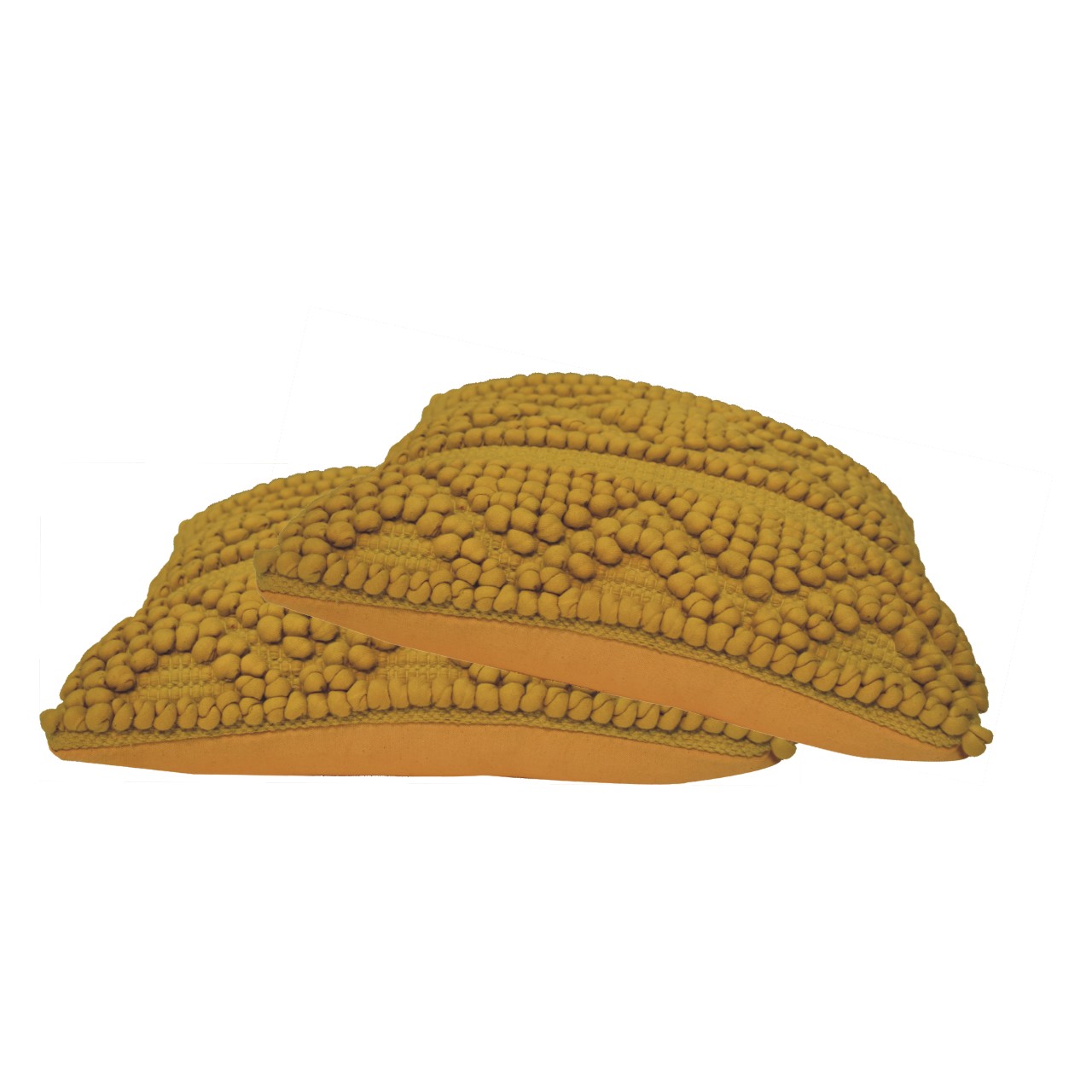Nola Cushion Set of 2 - Mustard - Image 2
