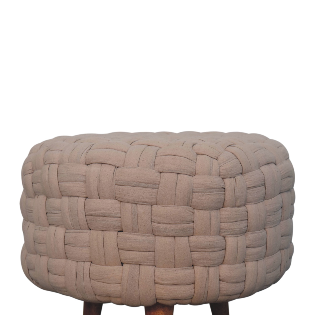 Cream Tube Footstool - Image 6