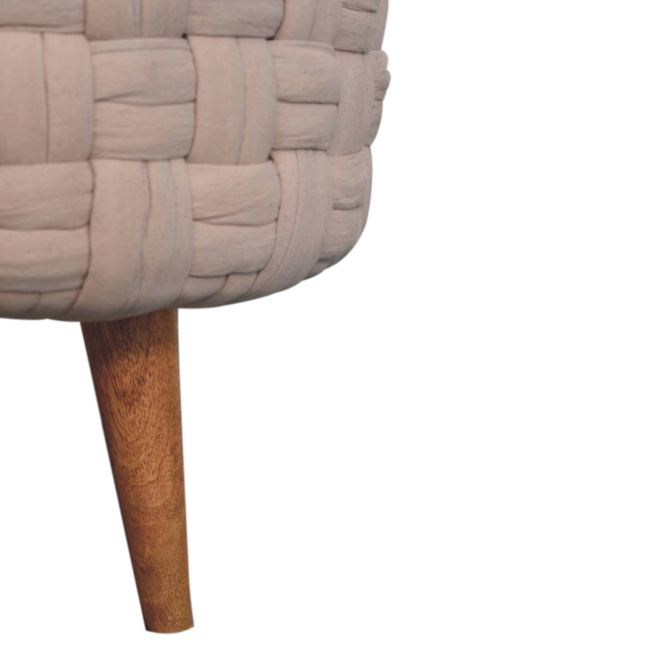 Cream Tube Footstool - Image 7