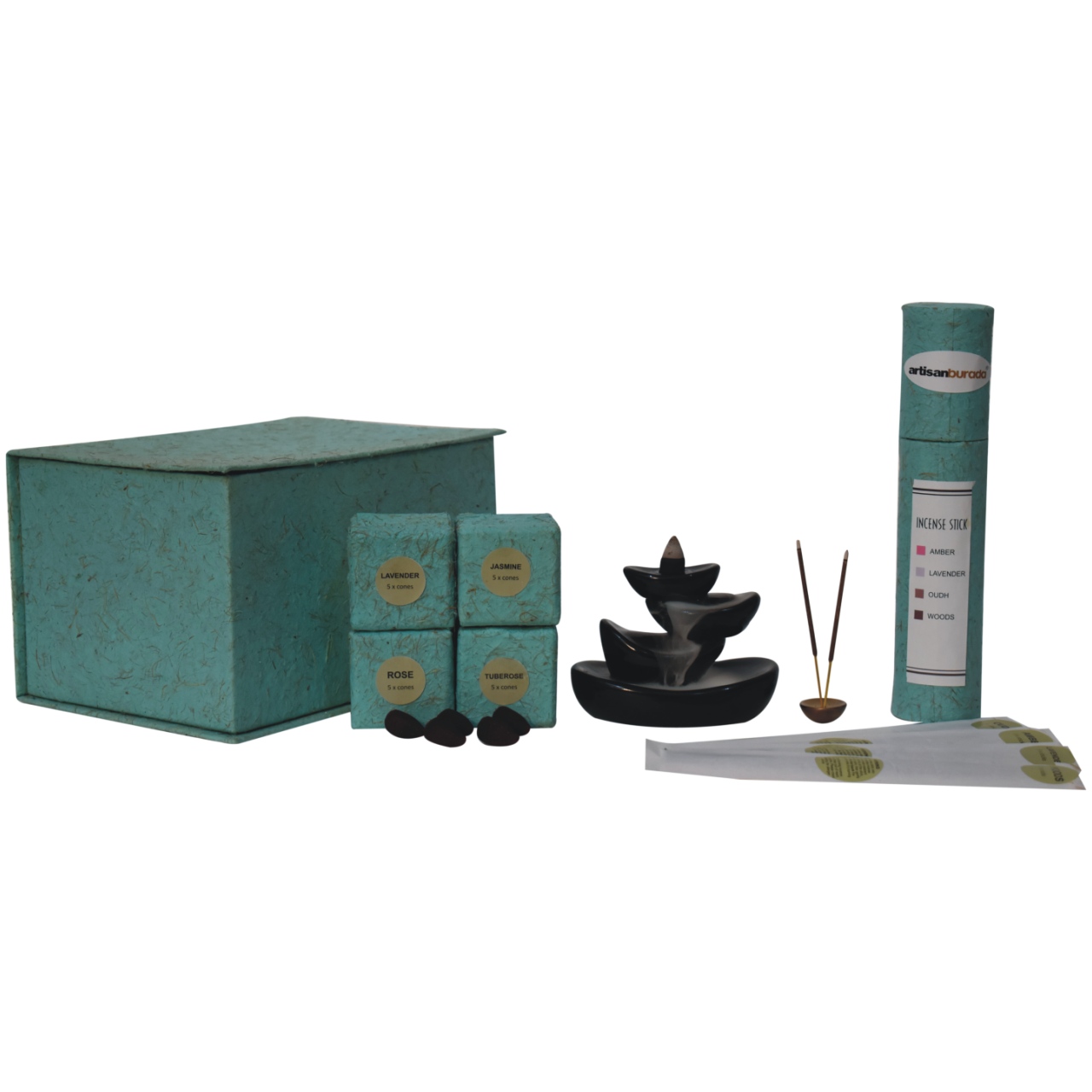 Cupped Fountain Set (Wood) - Image 8