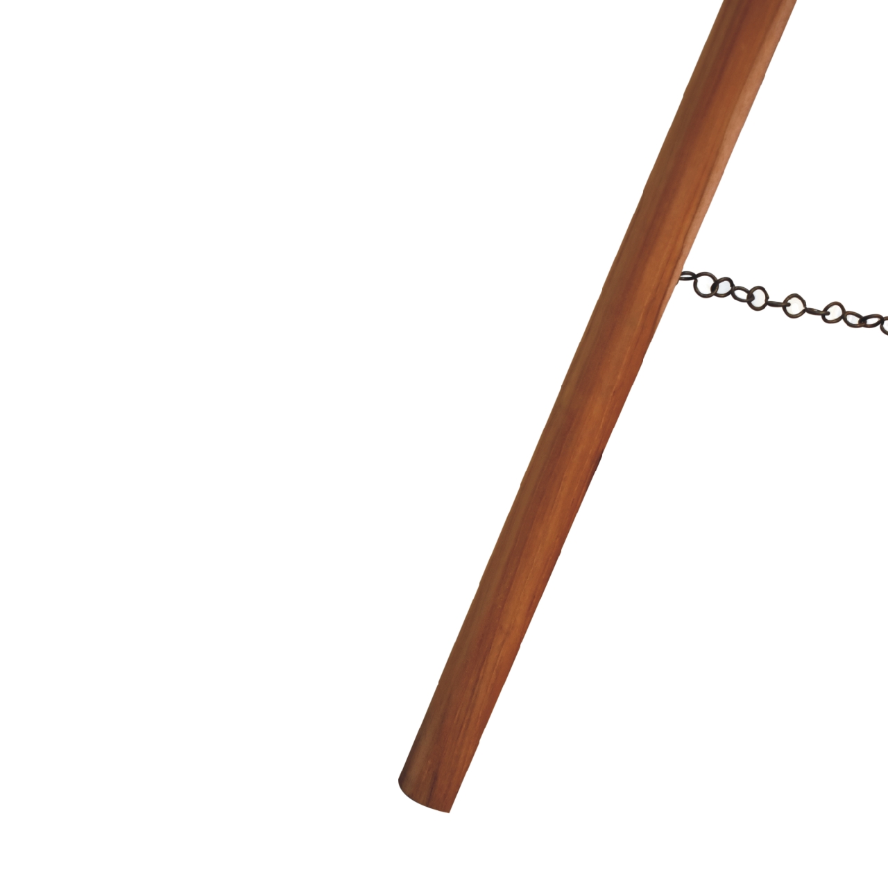 Fixed Brass Tripod Floor Lamp - Image 4