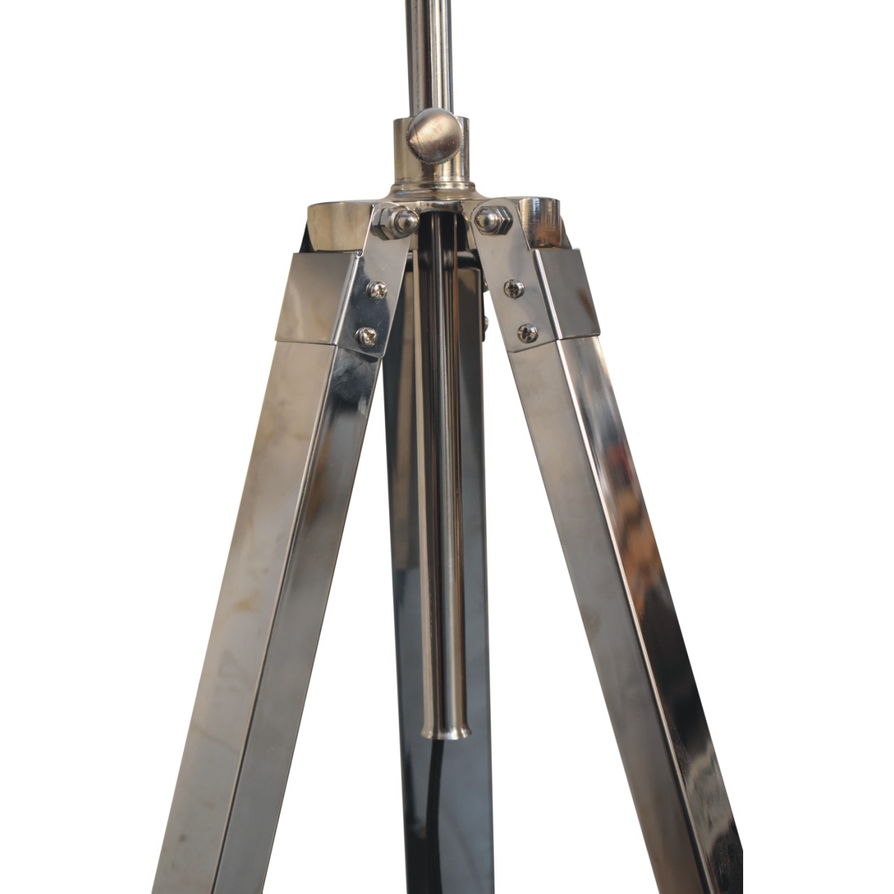 Chrome Tripod Floor Lamp - Image 3