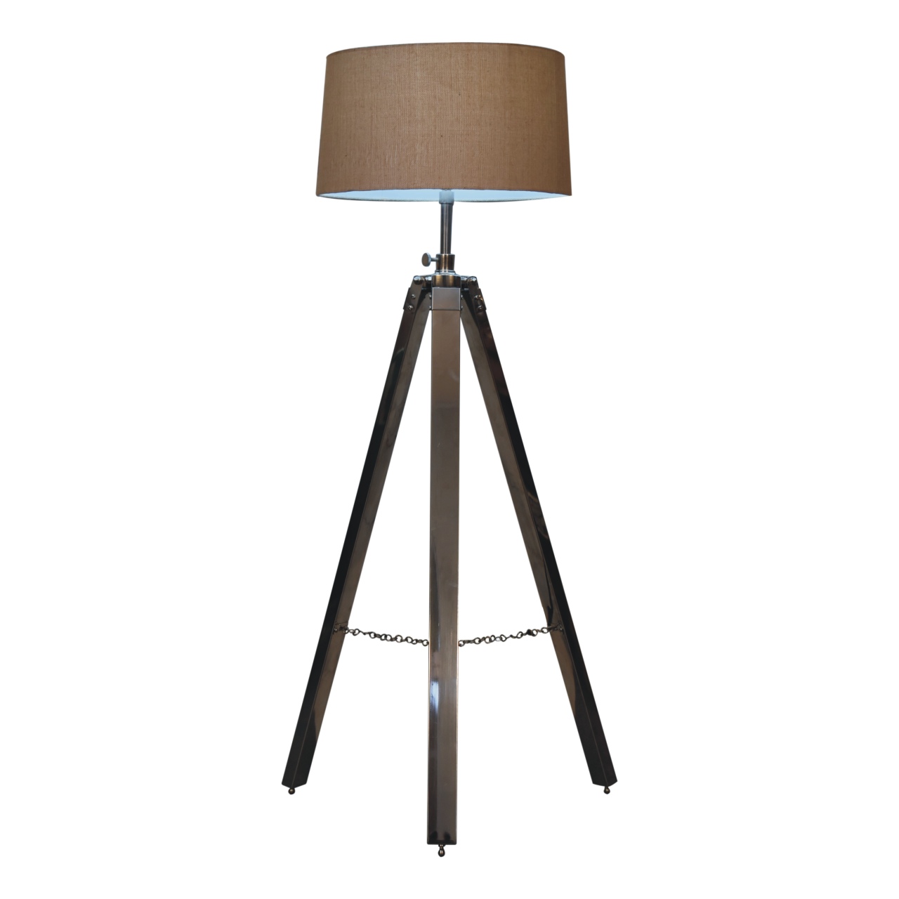 Chrome Tripod Floor Lamp - Image 6