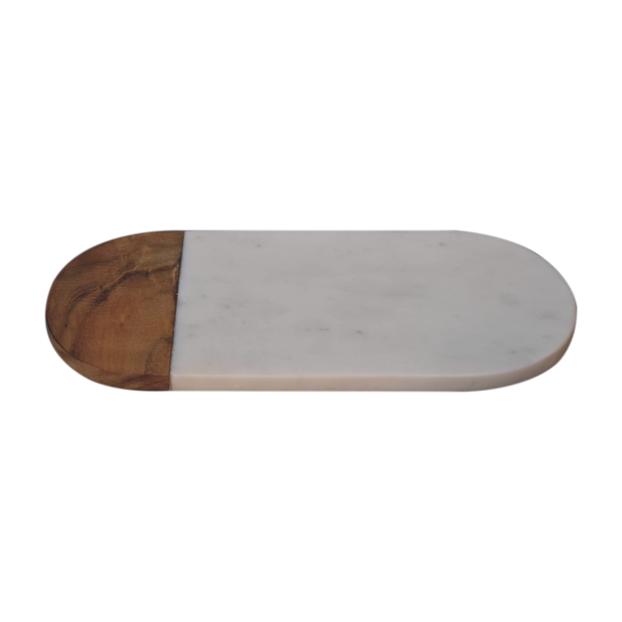 White Marble and Wood Chopping Board - Image 6