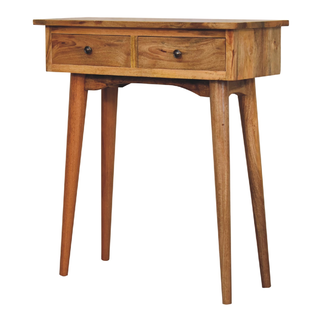Mini Oak-ish Hallway Console Table - Image 2